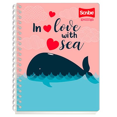 CUADERNO PROFESIONAL PICOLLAGE DE RAYAS CON 90 HOJAS SCRIBE