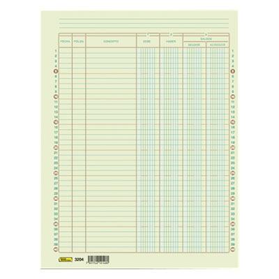 BLOCK DE 4 COLUMNAS TAMAÑO CARTA MODELO 3404 PRINTAFORM