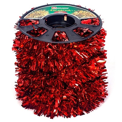 ESCARCHA BOA MIXTA N°100 ROJO METALICO NAVIPLASTIC