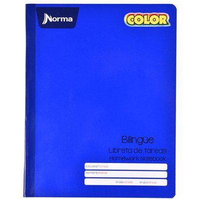 LIBRETA DE TAREA NORMA COLOR