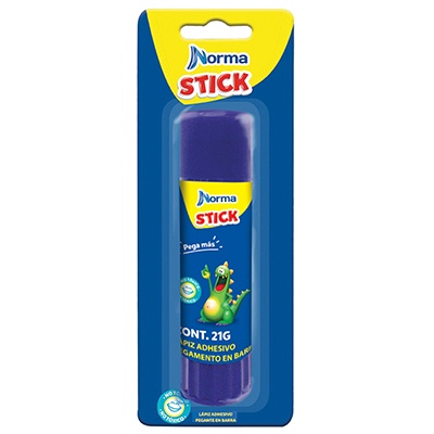 LAPIZ ADHESIVO STICK DE 21 G. MC. NORMA +