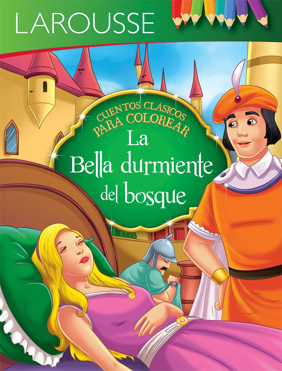 CUENTOS PARA COLOREAR: LA BELLA DURMIENTE