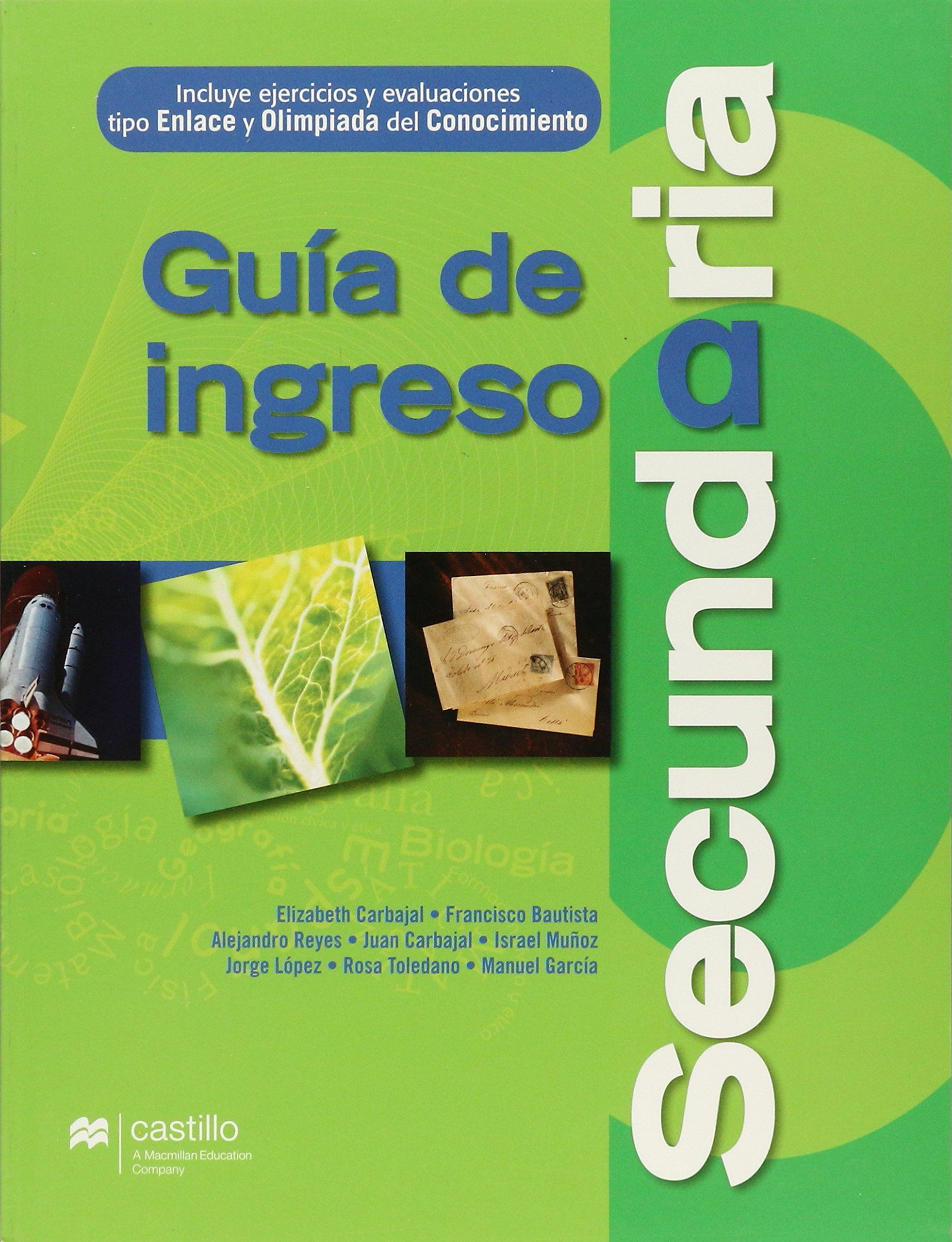 GUIA DE INGRESO A SECUNDARIA