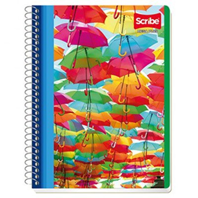 CUADERNO ITALIANO ESCOLAR MEGA DE CUADRO 7MM CON 100 HOJAS