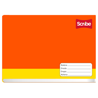 CUADERNO ITALIANO ENGRAPADO DE CUADRO 7MM CON 50 HOJAS SCRIBE