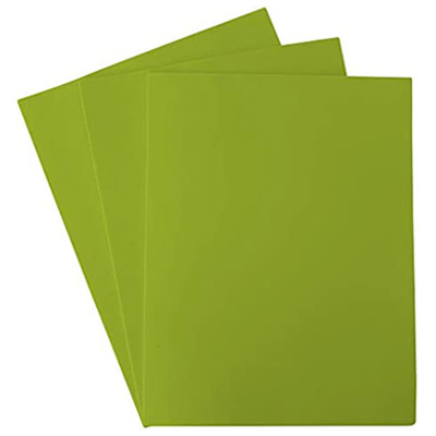 FOMI TAMAÑO CARTA COLOR VERDE LIMON PASCUA