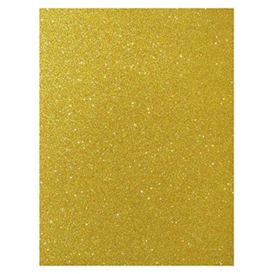 FOMI TAMAÑO CARTA CON DIAMANTINA COLOR PRIMAVERA DORADO PASCUA