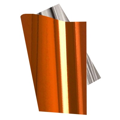 PAPEL FANTASIA METALICO COLOR NARANJA NAVIPLASTIC