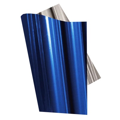 PAPEL FANTASIA METALICO COLOR AZUL NAVIPLASTIC