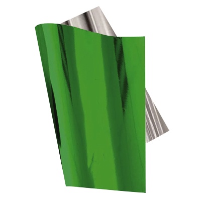 PAPEL FANTASIA METALICO COLOR VERDE NAVIPLASTIC