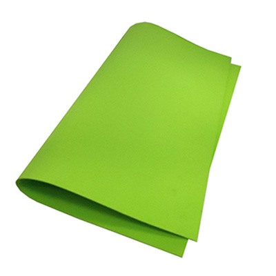 FOMI EN PLIEGO COLOR VERDE LIMON DE 70 X 95 CMS. PASCUA