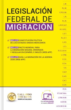 LEGISLACION FEDERAL DE MIGRACION