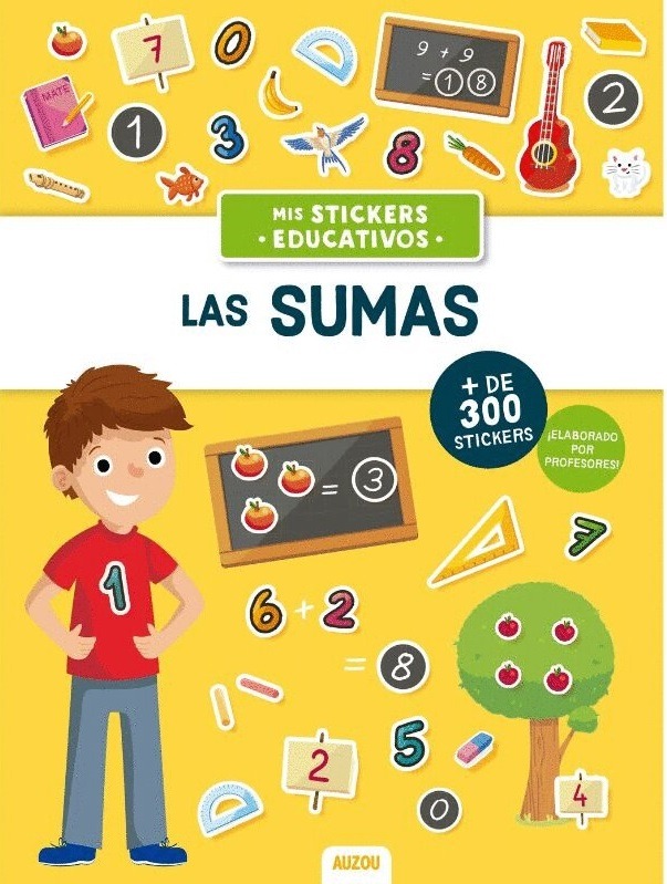 LAS SUMAS, STICKERS EDUCATIVOS
