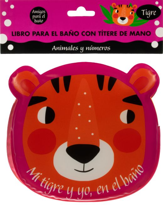TIGRE. LIBRO PARA EL BAÑO CON TITERE DE MANO