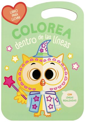 COLOREA DENTRO DE LAS LINEAS. BUHO