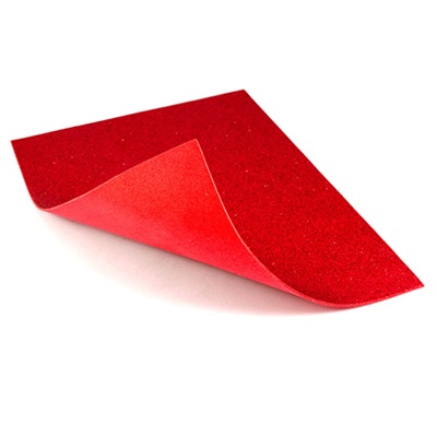 FOMI CON DIAMANTINA COLOR ROJO DE 43 X 55 CMS. PASCUA