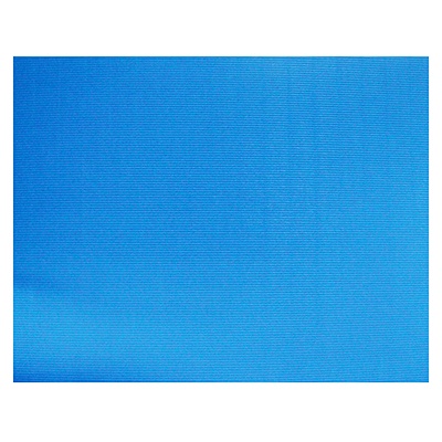 PAPEL CORRUGADO COLOR AZUL CIELO DE 54 X 77 CMS. PASCUA