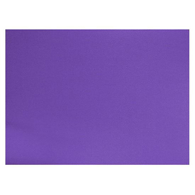 PAPEL CORRUGADO COLOR MORADO DE 54 X 77 CMS. PASCUA