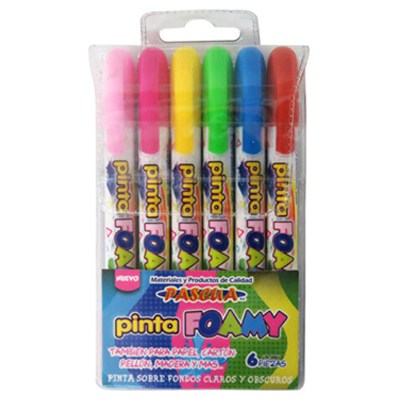 ESTUCHE DE PLUMINES PINTA FOMI CON 6 PIEZAS PASCUA