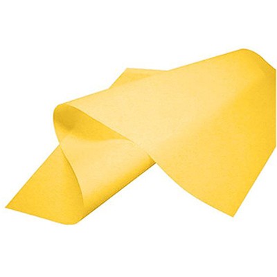 PAPEL CHINA COLOR AMARILLO CLARO DE 50 X 70 CMS PASCUA