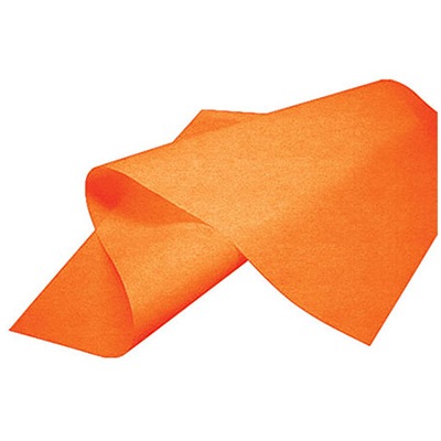 PAPEL CHINA COLOR NARANJA DE 50 X 70 CMS. PASCUA