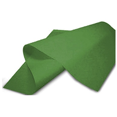 PAPEL CHINA COLOR VERDE BANDERA DE 50 X 70 CMS. PASCUA