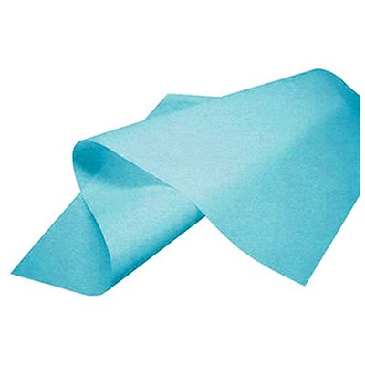 PAPEL CHINA COLOR AZUL CIELO DE 50 X 70 CMS PASCUA