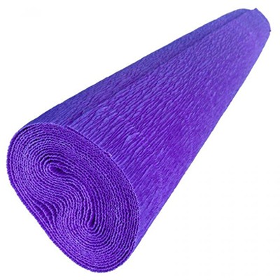 PAPEL CREPE COLOR MORADO DE 50 CMS. X 2.00 MTS. PASCUA