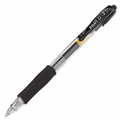 PLUMIN RETRACTIL PUNTO FINO COLOR NEGRO PILOT