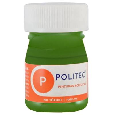 PINTURA ESCOLAR POLITEC DE 20 ML COLOR CANELA (339)