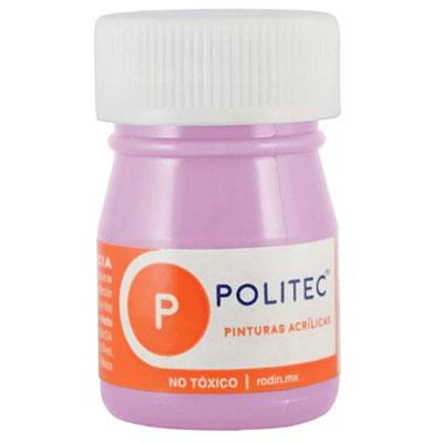PINTURA ESCOLAR POLITEC DE 20 ML COLOR VIOLETA CLARO (311)
