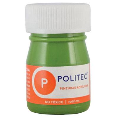 PINTURA ESCOLAR 20 ML MC. POLITEC COLOR VERDE HOJA (328)