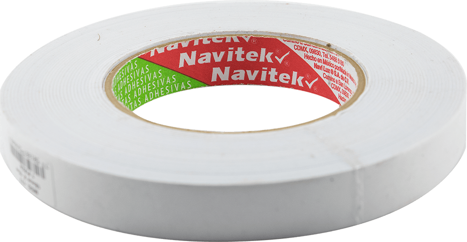 CINTA ADHESIVA DOBLE CAPA 177 18MM X 10MTS MC. NAVITEK