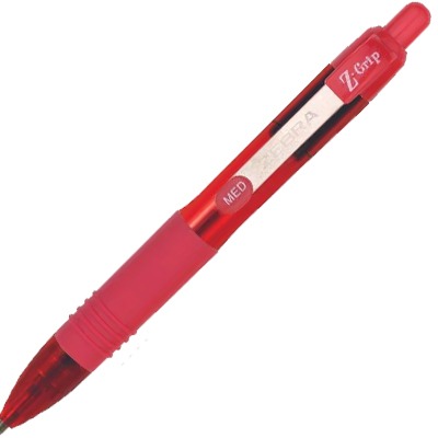 BOLIGRAFO RETRACTIL MINI Z-GRIP ROJO ZEBRA