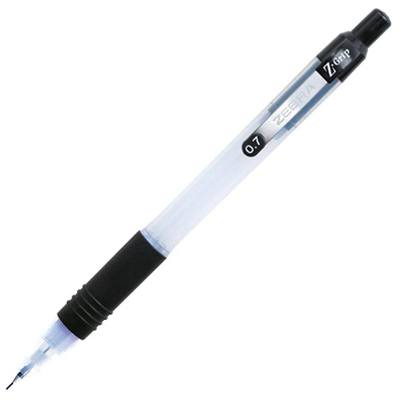 LAPICERO Z-GRIP CUERPO TRANSPARENTE ZEBRA