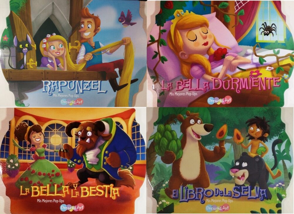 COL. MIS MEJORES POP-UPS 4 TIT DIF