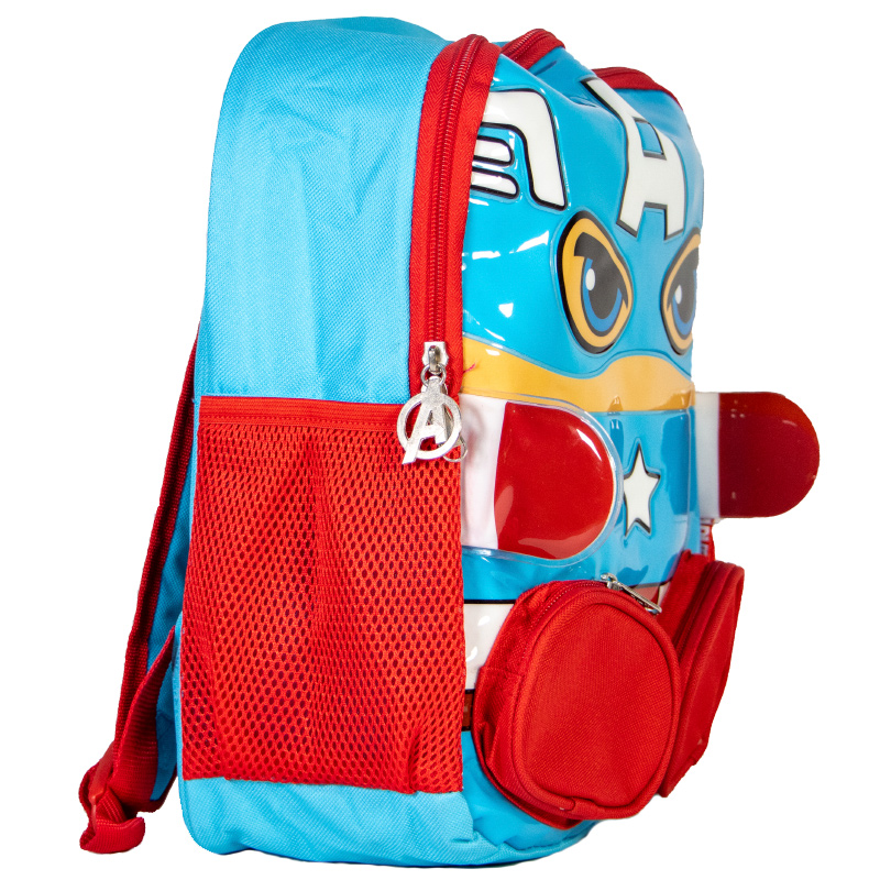 MOCHILA PARA KINDER CAPITAN AMERICA MOD. 159590 MC. RUZ 2024