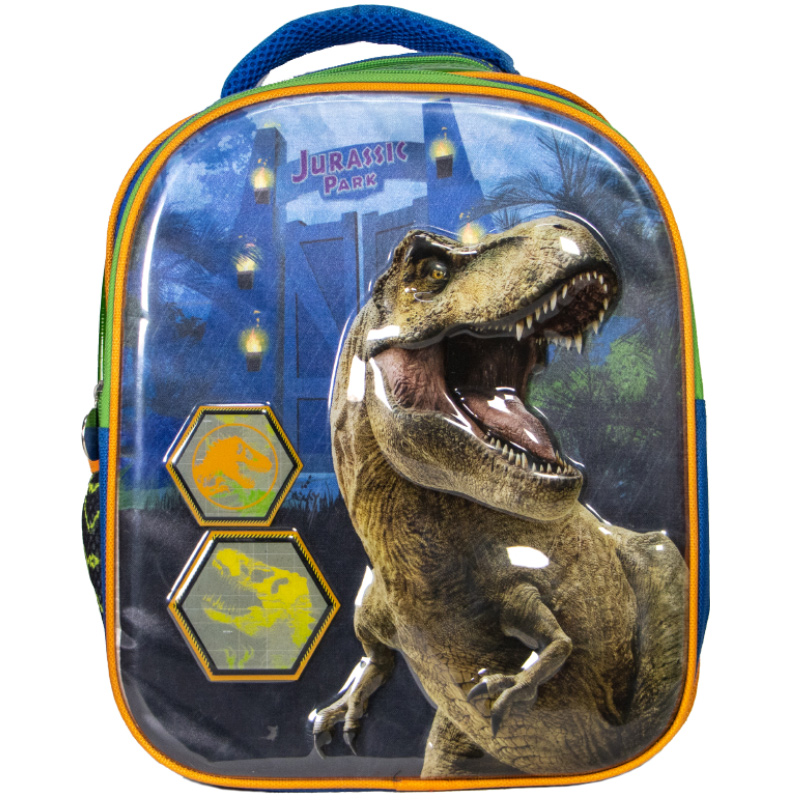 MOCHILA PARA KINDER JURASSIC WORLD EVERGREEN MOD. 165220 MC. RUZ 2024
