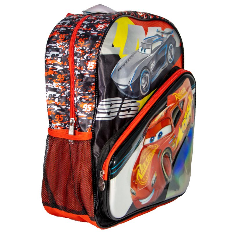 MOCHILA PARA PRIMARIA CARS MOD. 166657 MC. RUZ 2024