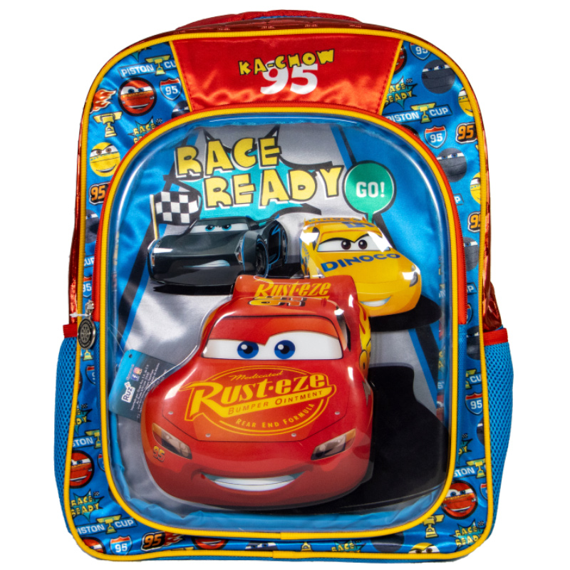 MOCHILA PARA PRIMARIA DISNEY CARS MOD. 170555 MC. RUZ 2024