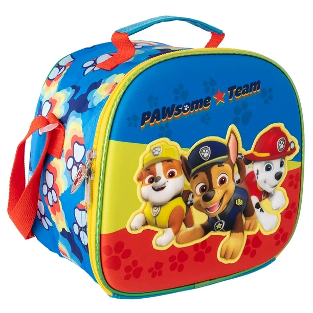 LONCHERA INFANTIL 3D PAW PATROL RUZ 2024