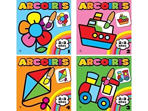 COLECCION ARCOIRIRS 2-3 AÑOS 1,2,3,4