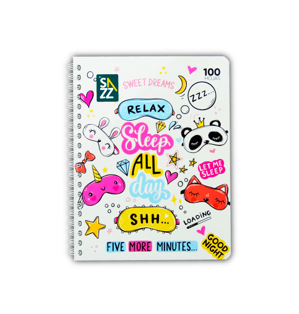 CUADERNO PROFESIONAL UNIVERSO CON 100 HOJAS DE RAYAS SAZZ