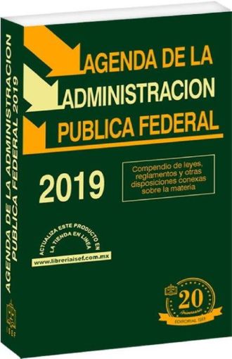 AGENDA DE LA ADMINISTRACION PUBLICA FEDERAL 2019 +++
