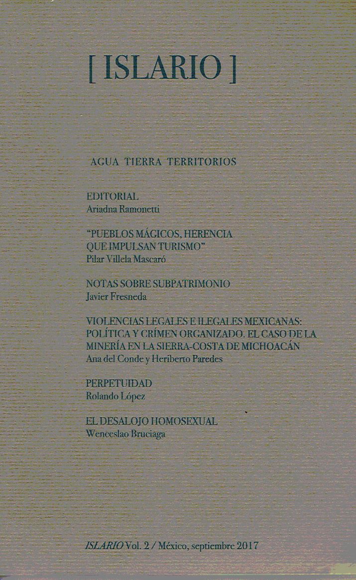 ISLARIO VOL. 2 AGUA TIERRA TERRITORIOS+++