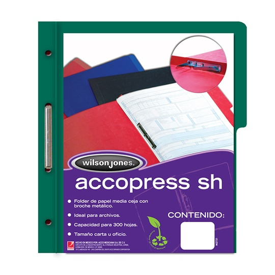 CARPETA ACCOGRIP T/C BROCHE D/PALANCA