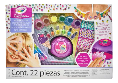 SUPER KIT SALON DE MANICURE CRAYOLA