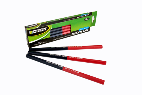 LAPIZ BICOLOR HEXAGONAL JUMBO 50783 MC. DIXON