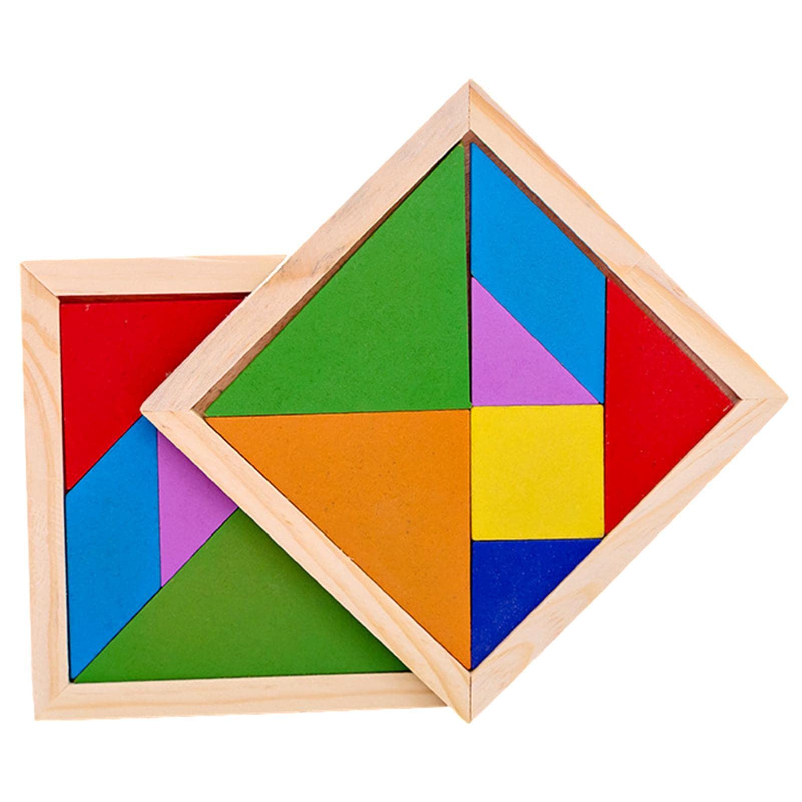 TANGRAM DE MADERA CON 7 PIEZAS MC. ALEX