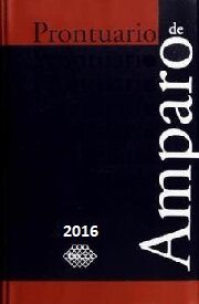 PRONTUARIO DE AMPARO 2016